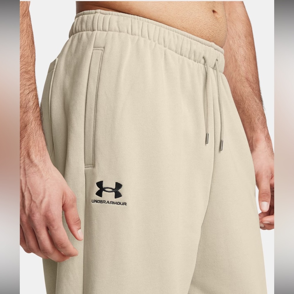 Men’s UA Rival Heavyweight Terry Oversized Pants - Picture 3 of 5